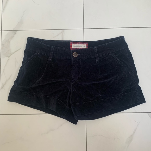 Abercrombie & Fitch Pants - Abercrombie and Fitch Velvet Shorts